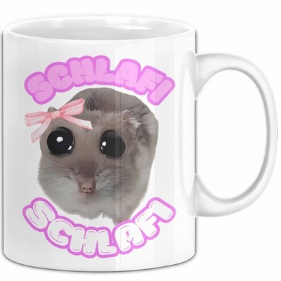 Sad Hamster Tasse Schlafi Schlafi Geschenkidee Dank Meme Trauriger Hamster Memes