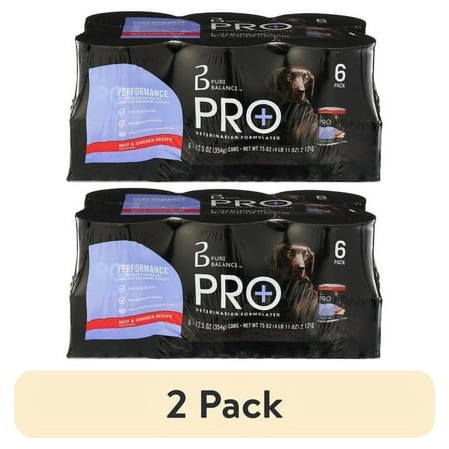 Pro+ Performance Beef & Chicken Recipe Wet Dog Food, 12.5 oz