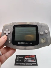 Nintendo Game Boy Advance Console System - Clear Glacier #12