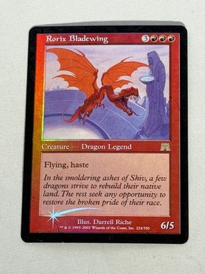 MTG FOIL Rorix Bladewing Onslaught Magic the Gathering