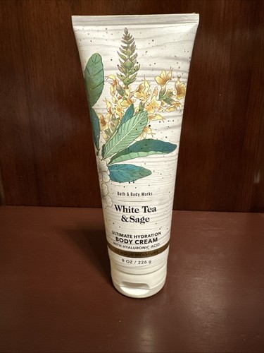Bath & Body Works Crema Corpo Tè Bianco e Salvia - NUOVO