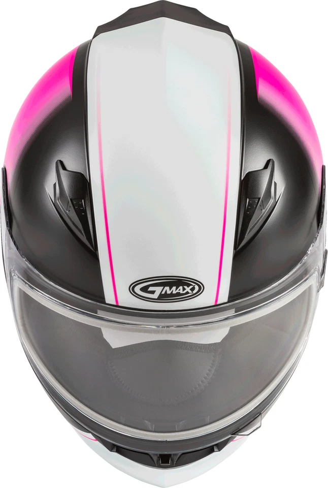 CASCO DE NIEVE GRANIZO GMAX FF-49S CON ESCUDO ELÉCTRICO NEGRO/ROSA/BLANCO TALLA XL - G4491347 Foto 3 de 4