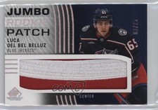 2024-25 Upper Deck SP Game Used Rookie 2/25 Luca Del Bel Belluz Jumbo Patch gz3