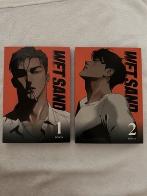 wet sand vol. 1 & 2 inklore doyak crime romance manhwa softcover english yaoi