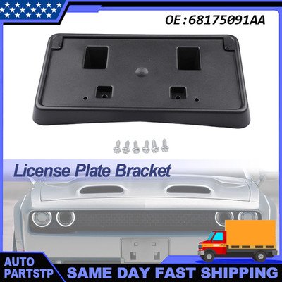 New CH1068146 License Plate Bracket For Dodge Challenger R/T Plus T/A 15-23