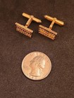 14k Abacus Cufflinks Movable Beads — photo 2