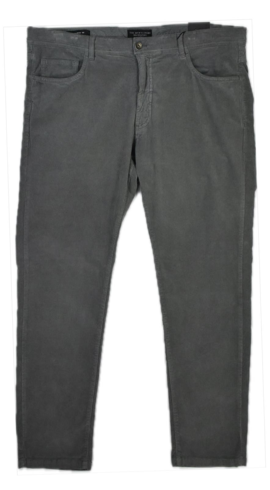 The Men's Store Tailored Fit Gray Corduroy Pants 32 X 30 New $98 M61495747