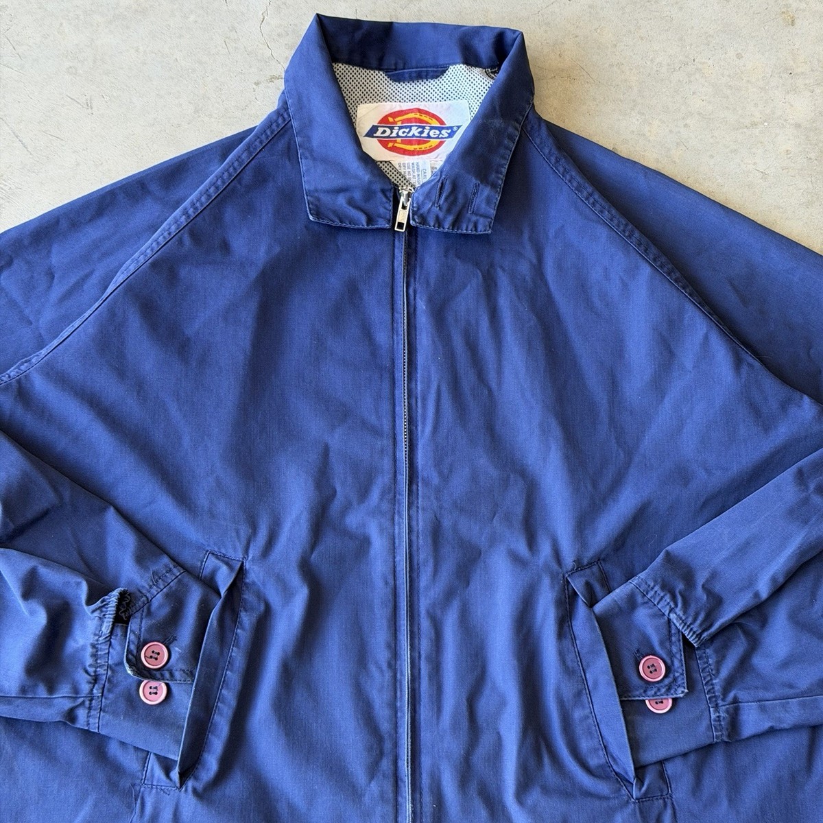 Vintage 80s Dickies Blue Casual Work Jacket | eBay