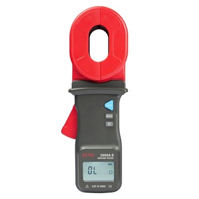 EITAI2000A-S Gen2 Clamp Ground 2.16 x 1.26 inches (55mm x 32mm), Red, Black 