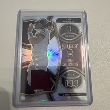 2022 Panini Select Sam Howell Draft Selections RC #DS-5 97/99