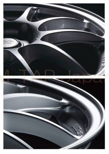 Set of 4 ENKEI Genuine PF01 17x6.5 +48 4x100 SS from Japan - Picture 3 of 6