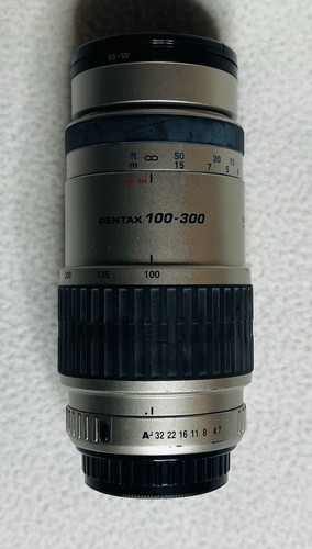 Pentax FA Objektiv 100–300 mm f/4,7–5,8 SMC silber – Top Zustand, Schutzkappen inkl