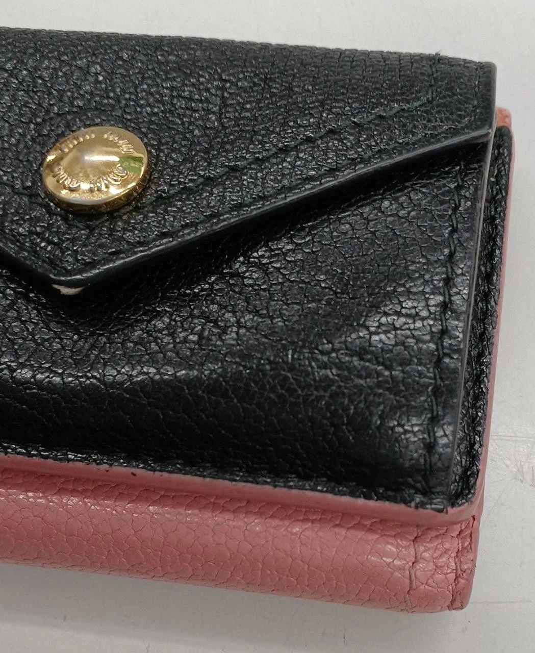 MIU MIU Portafoglio rosa triplo 3 9 pollici