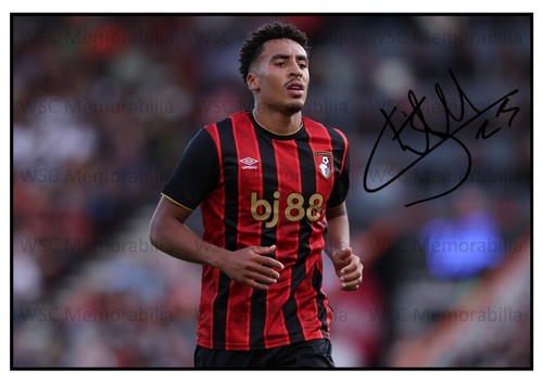 10953. James Hill Signed Pictures (A4 Prints) Bournemouth Blackburn Hearts etc.