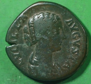 Roman Imperial ae Sestertius Coin of Lucilla VENUS @2669