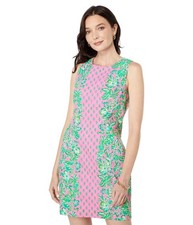 Lilly Pulitzer Mila Shift Dress Pink Shandy Oh Diamond Girl Size 8 NWT