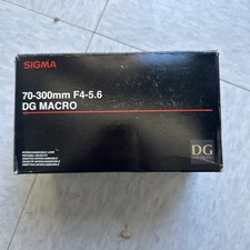 Sigma 70-300mm 1:4-5.6 DL Macro Super Lens Unsure of Mount For Canon