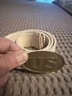 US Army Mexican War Reproduction Belt and Buckle Civil War Era