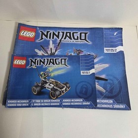 Lego ninjago NindroidMech Dragon 70725 100% W/4minifigs (US tariff included)