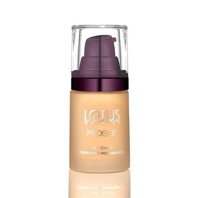 LOTUS MAKE-UP Proedit Silk Touch Perfecting Dewy Liquid Buildable Coverage Found