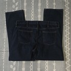 Old Navy Built-In Tough Mens Straight Fit Dark Wash Blue Denim Jeans 5-Pocket — photo 7