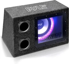 Pyle PLBNPS18 8" Car Bass Box W/ Led