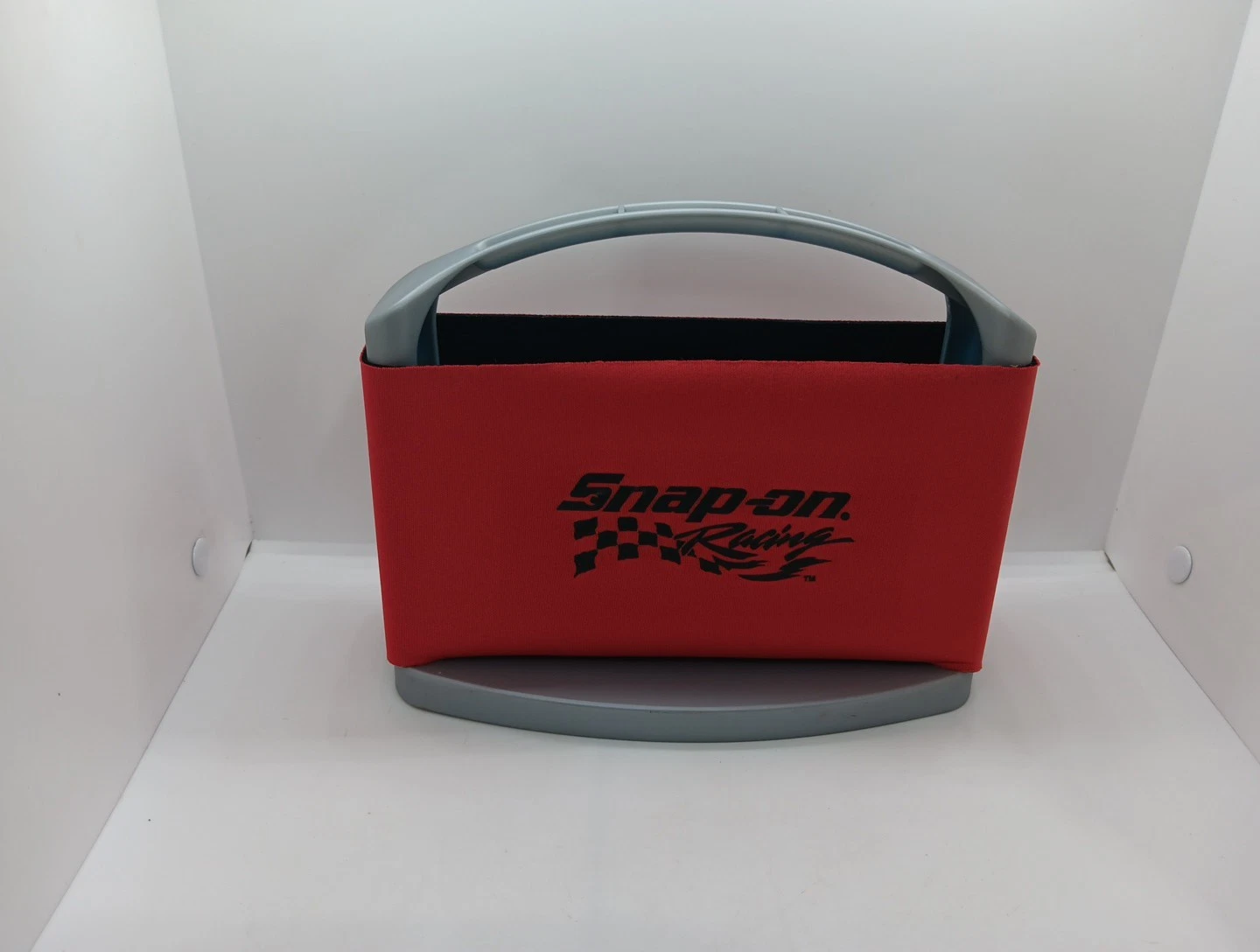 Red Snap On Tools 6 Pack Bottle Beer Cooler Drink Can Carrier with Cooler Insert