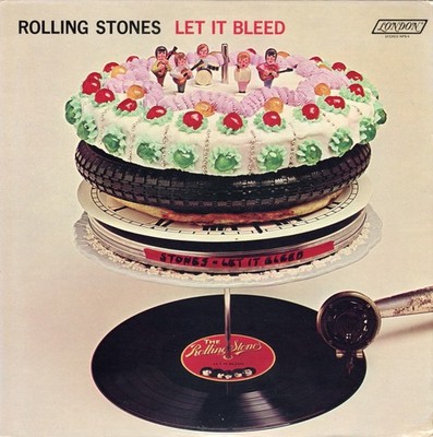 ROLLING STONES LET IT BLEED LP (''T'' '69 non-Sterling) & RESTORED AUDIO ON 24k CD