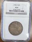 1938-D NGC VG8 WALKING LIBERTY HALF DOLLAR KEY DATE