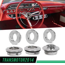 Dash Knob Bezel Air Brake Release Lighter Lights Wiper Fit For 1962 Ford Galaxie