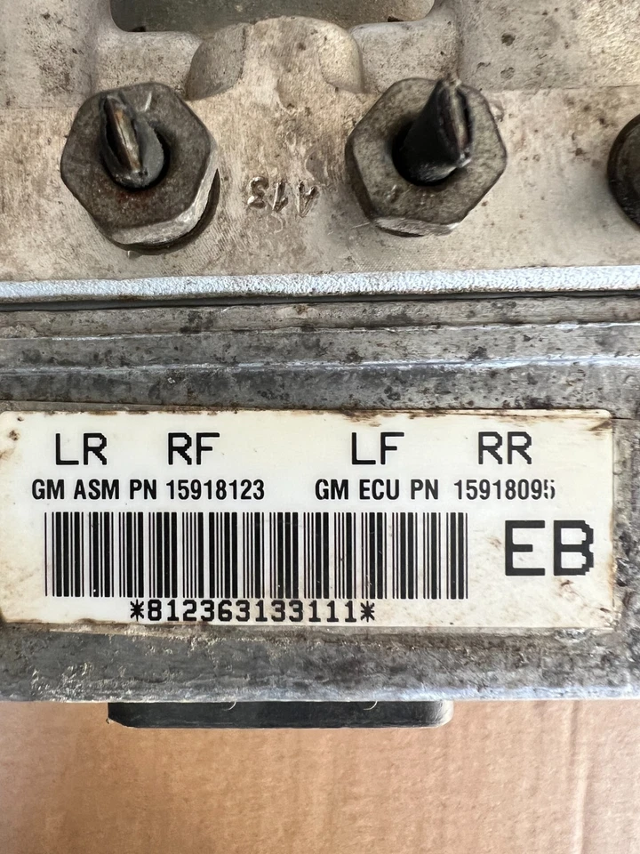 2008 2009 SATURN ASTRA ANTI LOCK BRAKE PUMP MODULE ABS OEM 15918123 - Image 3 of 4