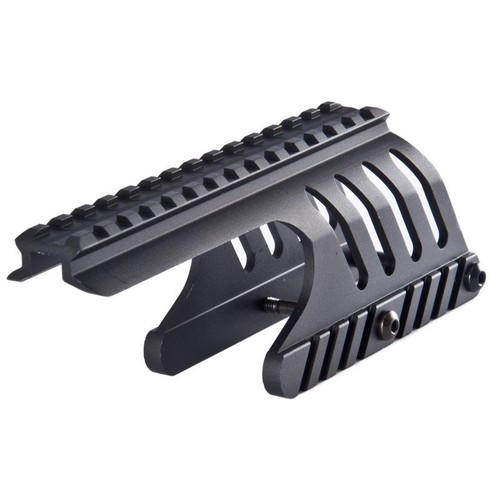 Tactical for Remington 870 12GA Picatinny Rail Saddle Scope Mount Black - Picture 2 of 5
