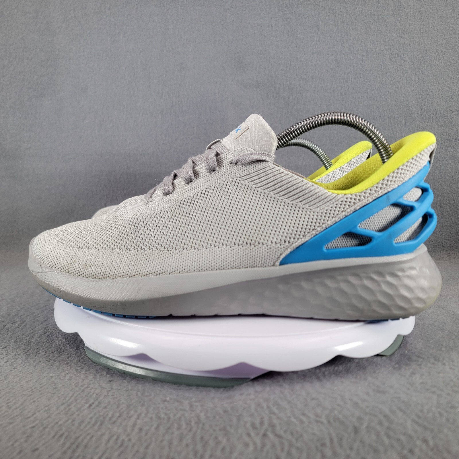 SAOLA Taglia 9 Uomo Donna 10 5 Scarpe da corsa Kizik Athens HandsFree grigio verde blu
