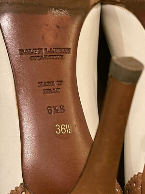 希少 RALPH LAUREN PURPLE LABEL バイカラー パンプス s-l400.jpg