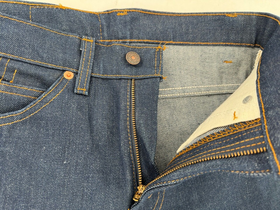 Vtg Levi Jeans Orange Tab 1980’s Mens Size 28x36 Dark Straight Leg 100 Cotton eBay