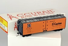 Accurail 8062 HO Scale Santa Fe 40 Ft. Steel Reefer The Chief #33850 Assembled