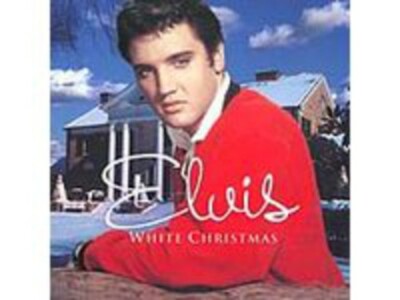 ELVIS PRESLEY : WHITE CHRISTMAS (CD) DISC + FRONT & BACK CVR ART - NO CASE - VG