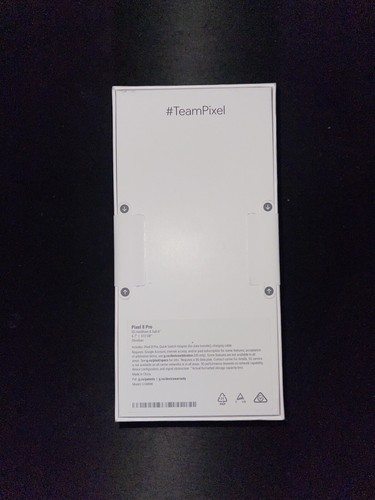 Google Pixel 8 Pro - 512 GB - Black Unlocked Dual SIM SIM  eSIM