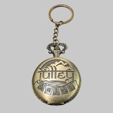 Antique Pocket Watch Keychain