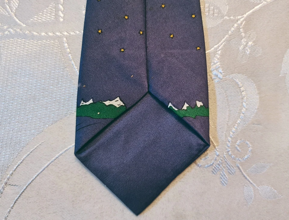 CORBATA CUELLO NIÑO VINTAGE AUTÉNTICA DISNEY MICKEY MOUSE AZUL Foto 3 de 4