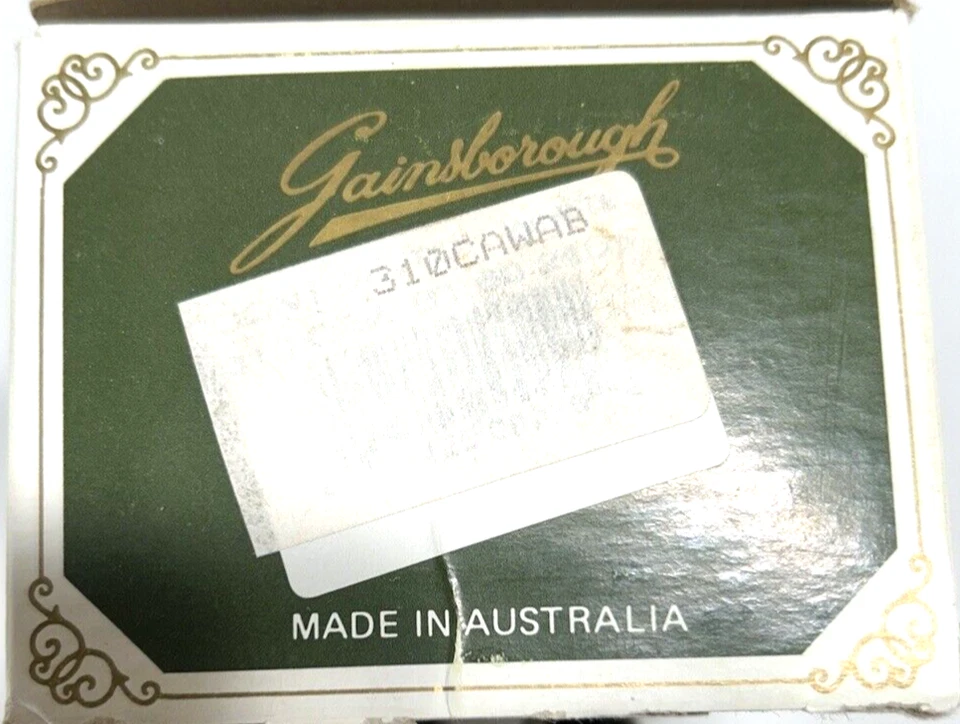 Gainsborough Privacy Door Knob Set 310 CAWAB White & Brushed Copper Locking - Image 3 of 4