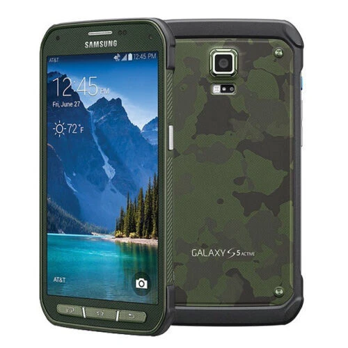 Samsung Galaxy S5 Active | SM-G870A | 16GB | Camo Green| Unlocked