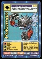 Digimon Pukumon ST-40 Mega Level Digimon Digi Battle Starter 1 Card