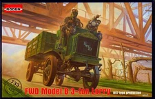 Roden Models 1/72 British WWI FWD MODEL B 3-TON LORRY 1917 Production Type