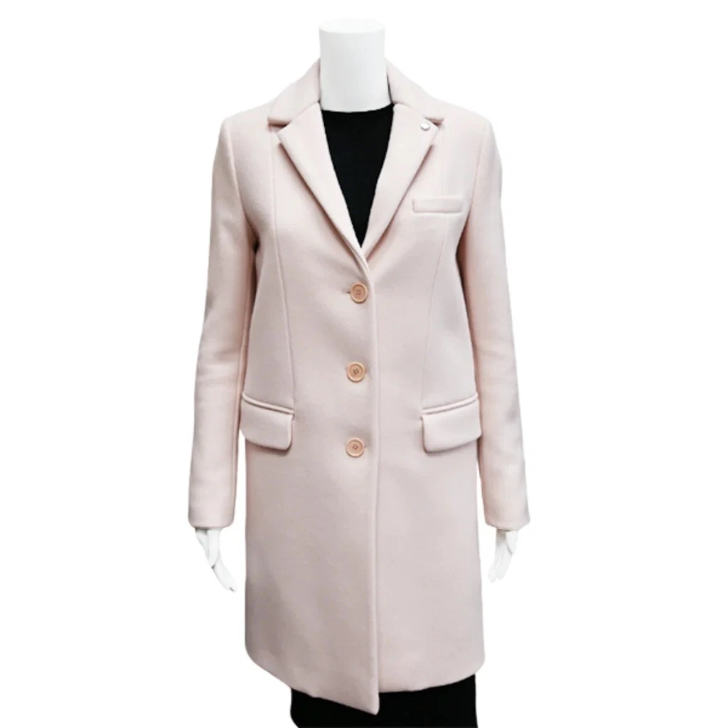 NUOVA Giacca Cappotto Lana Rosa Givenchy (XS S)