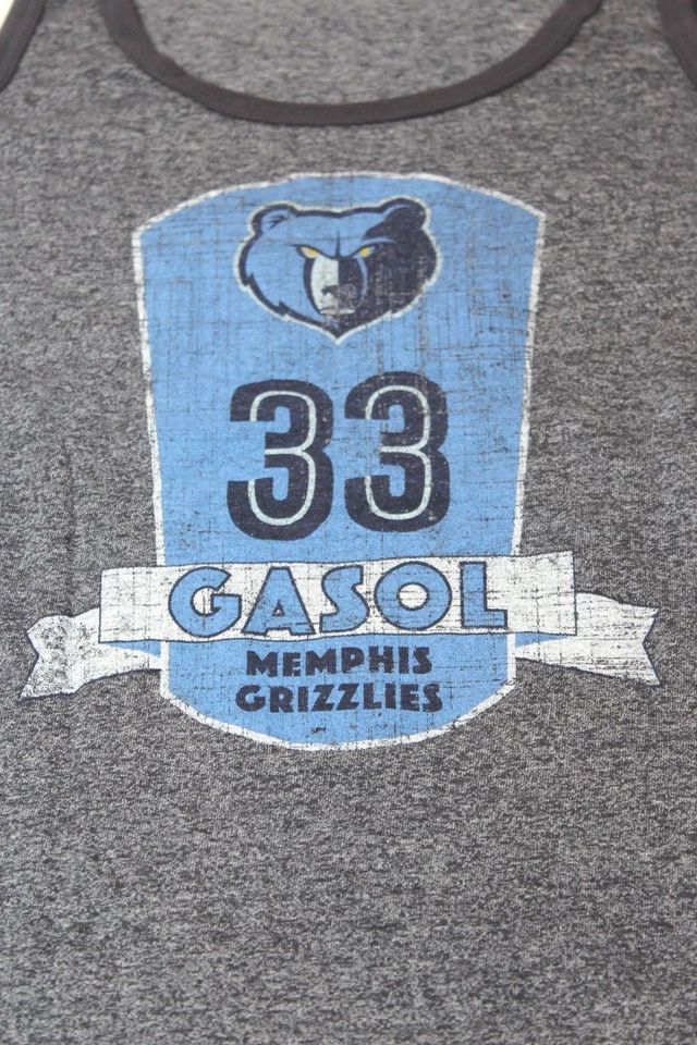 Camiseta sin mangas Memphis Grizzlies Marc Gasol NBA talla Triblend para mujer pequeña nueva Foto 2 de 4