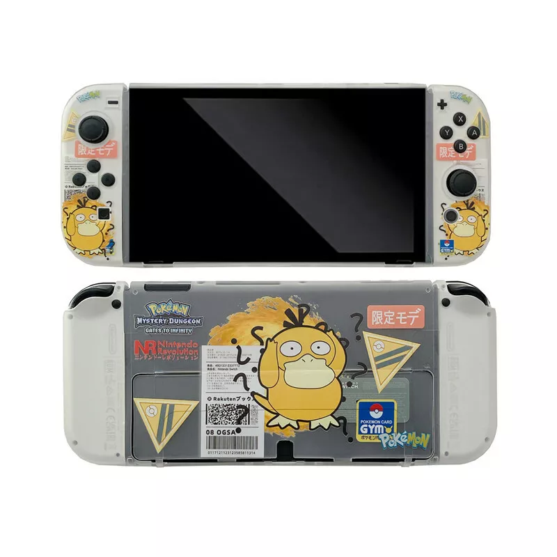 Pokémon Psyduck Nintendo Switch oled case clear Shell Protective cover | eBay