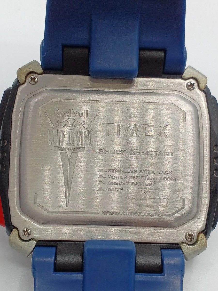 Timex Red Bull Cliff Diving M076 Quartz watch Wristwatch