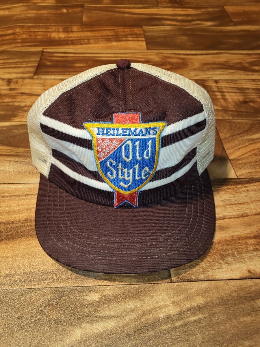 Vintage Rare Old Style Beer Promo Trucker Mesh Faded Hat Cap  display picture 1