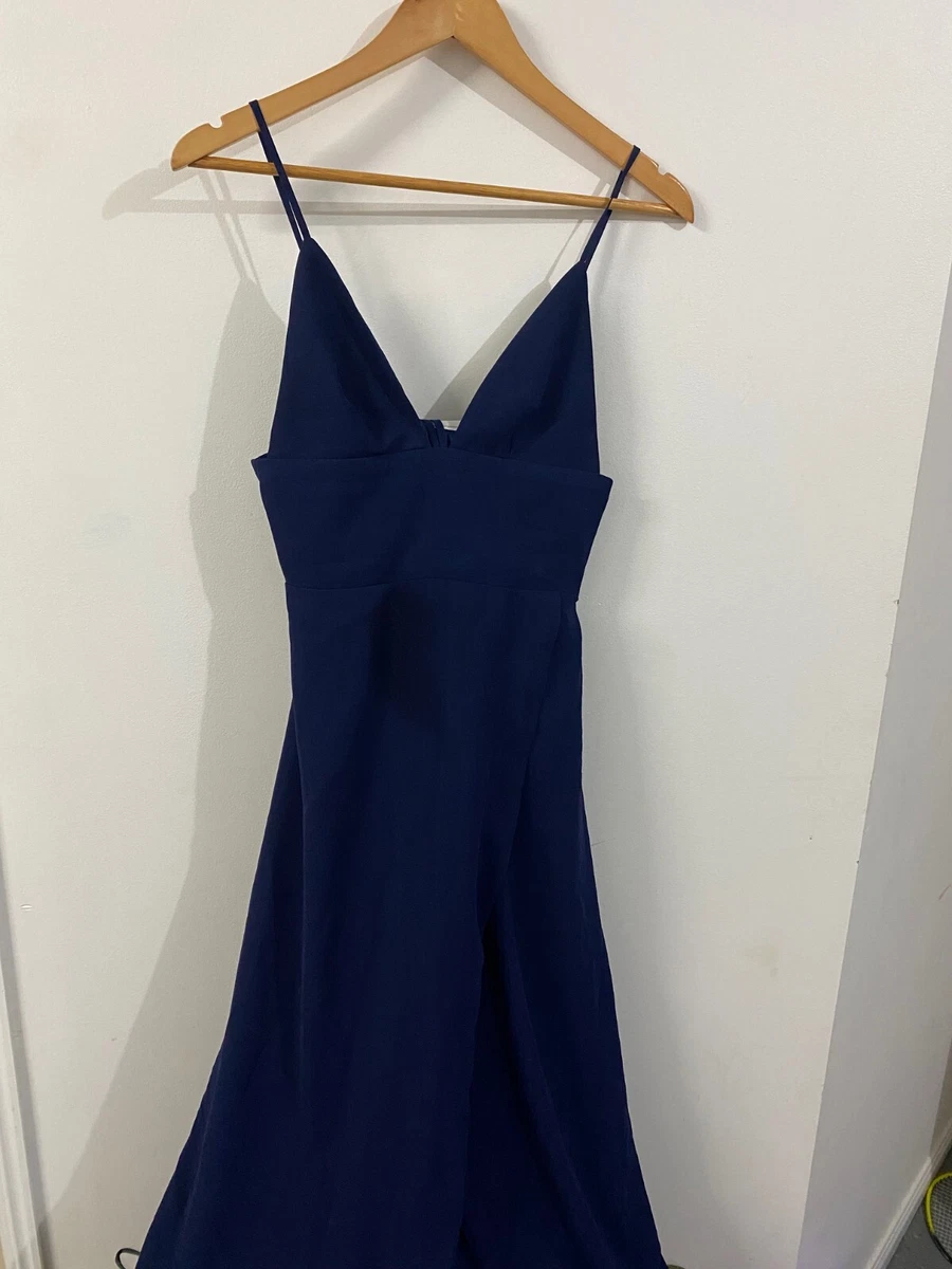Semi formal hotsell navy dress